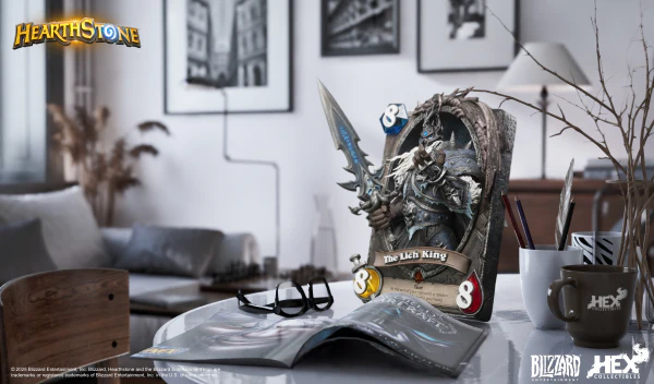 Blizzard Hearthstone® The Lich King Art Statue - Image 3
