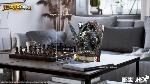 Blizzard Hearthstone® The Lich King Art Statue - Image 4