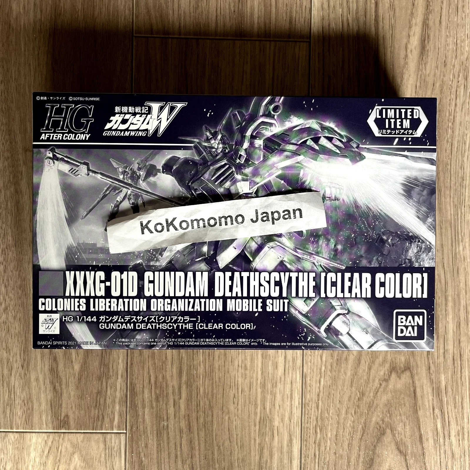 HG 1/144 GUNDAM DEATHSCYTHE [CLEAR COLOR] - Image 4