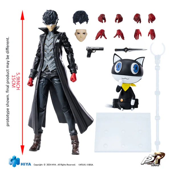 Exquisite Basic Series 1/12 Scale 6 Inch PERSONA 5 Joker - Image 9