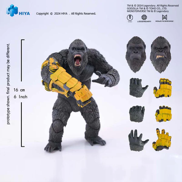 Exquisite Basic Series GODXILLA x KONG THE NEW EMPIRE Kong B.E.A.S.T. Glove Ver. - Image 12