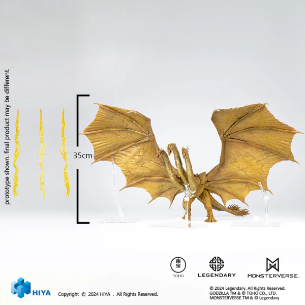 Exquisite Basic Series Godzilla: King of the Monsters King Ghidorah Gravity Beam Ver.