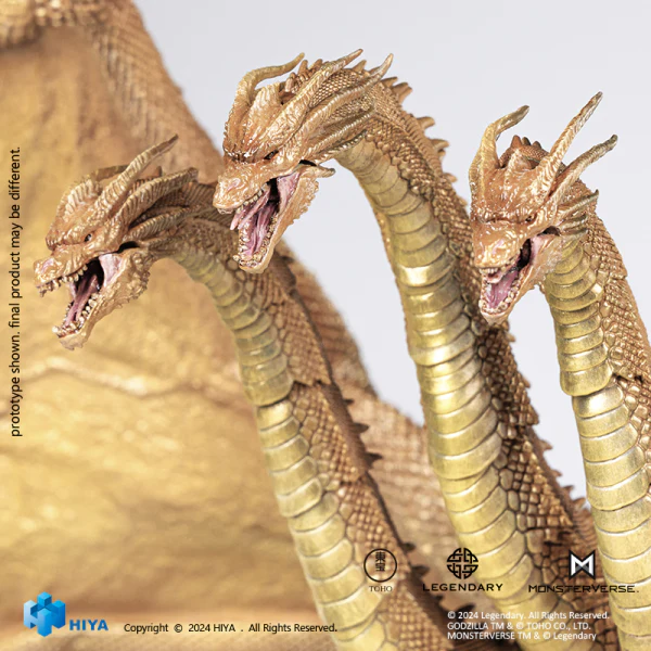 Exquisite Basic Series Godzilla: King of the Monsters King Ghidorah Gravity Beam Ver. - Image 10