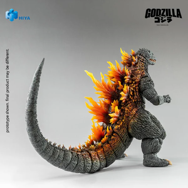 Exquisite Basic Series None Scale 7 Inch Godzilla 2000 Heat Ray Godzilla Action Figure