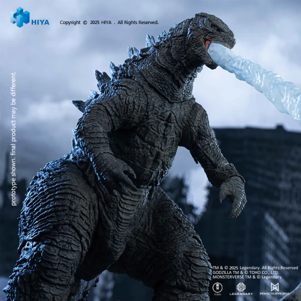 Exquisite Basic Series None Scale 7 Inch Godzilla 2014 Godzilla Translucent Ver. - Image 5