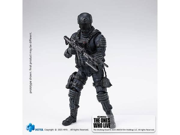 Exquisite Mini Series 1/18 Scale 4 Inch The Walking Dead The Ones Who Lived CRM Soldier Action Figure - Image 2