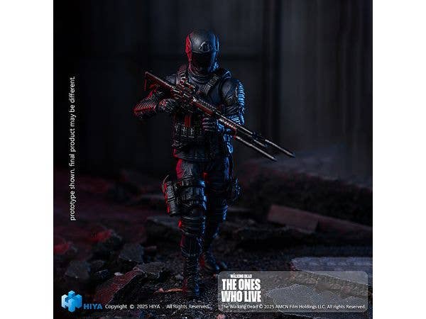 Exquisite Mini Series 1/18 Scale 4 Inch The Walking Dead The Ones Who Lived CRM Soldier Action Figure - Image 8
