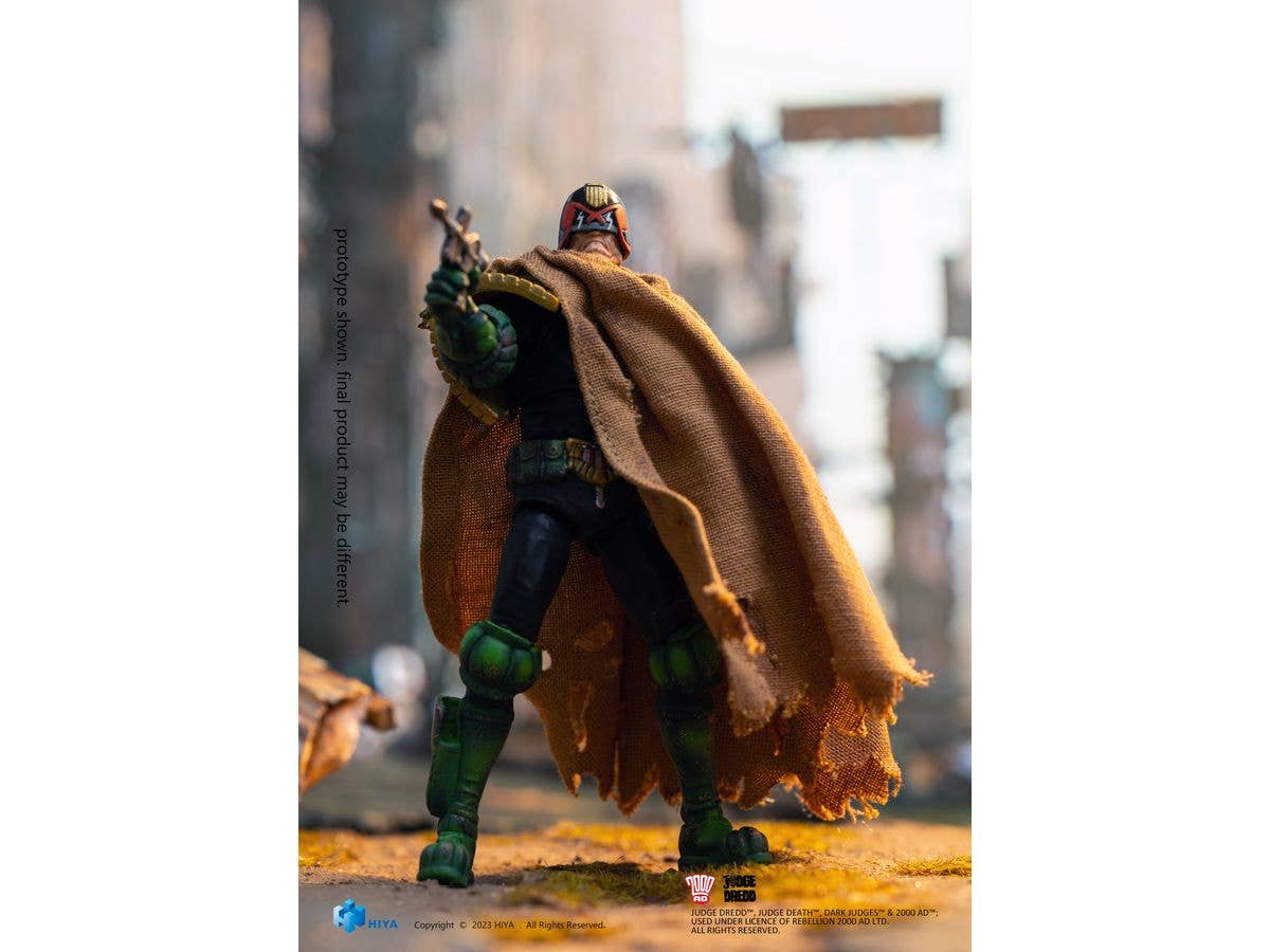 Exquisite Mini Series 1/18 Scale JUDGE DREDD Cursed Earth Judge Dredd - Image 10