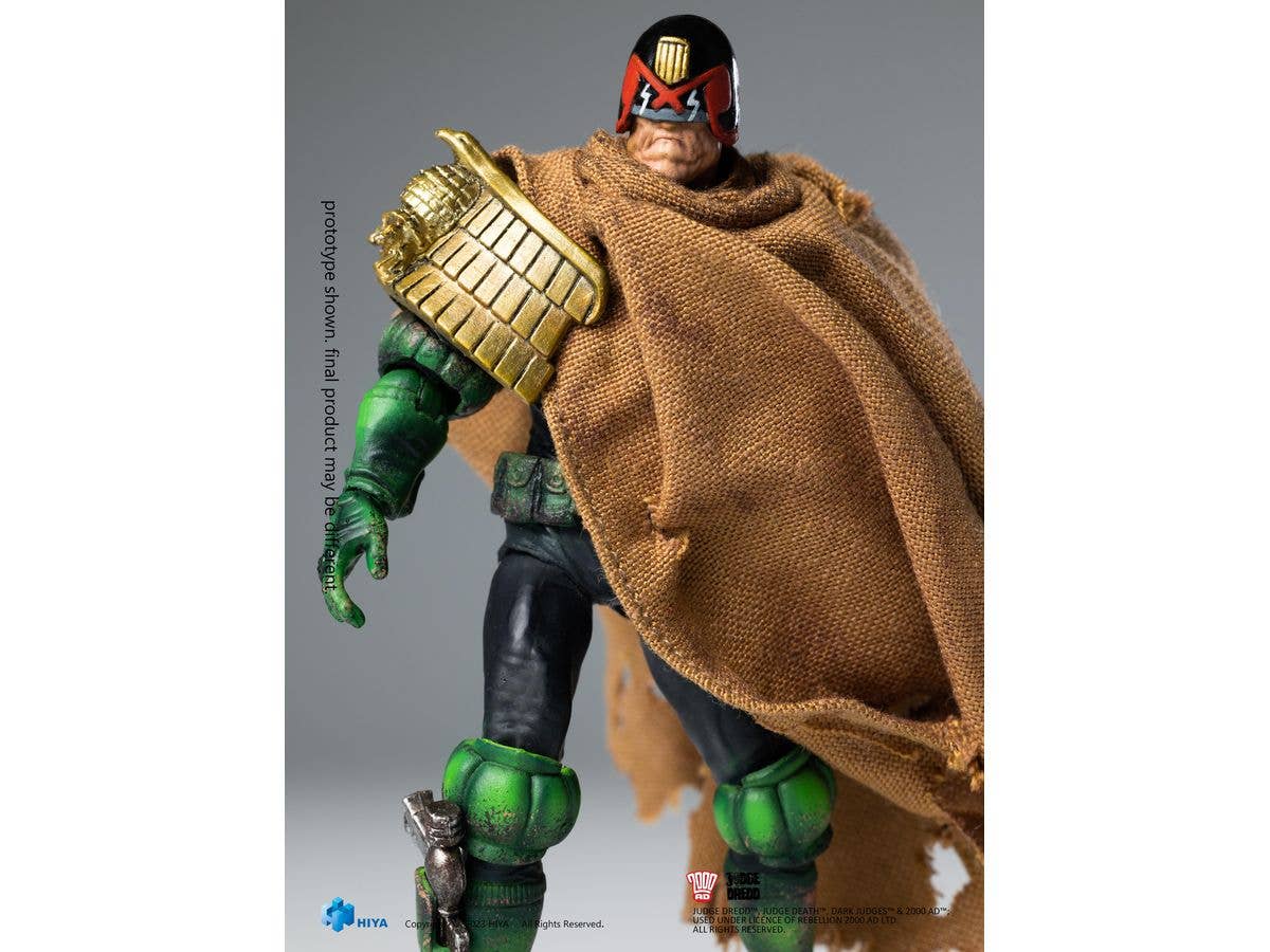 Exquisite Mini Series 1/18 Scale JUDGE DREDD Cursed Earth Judge Dredd - Image 3