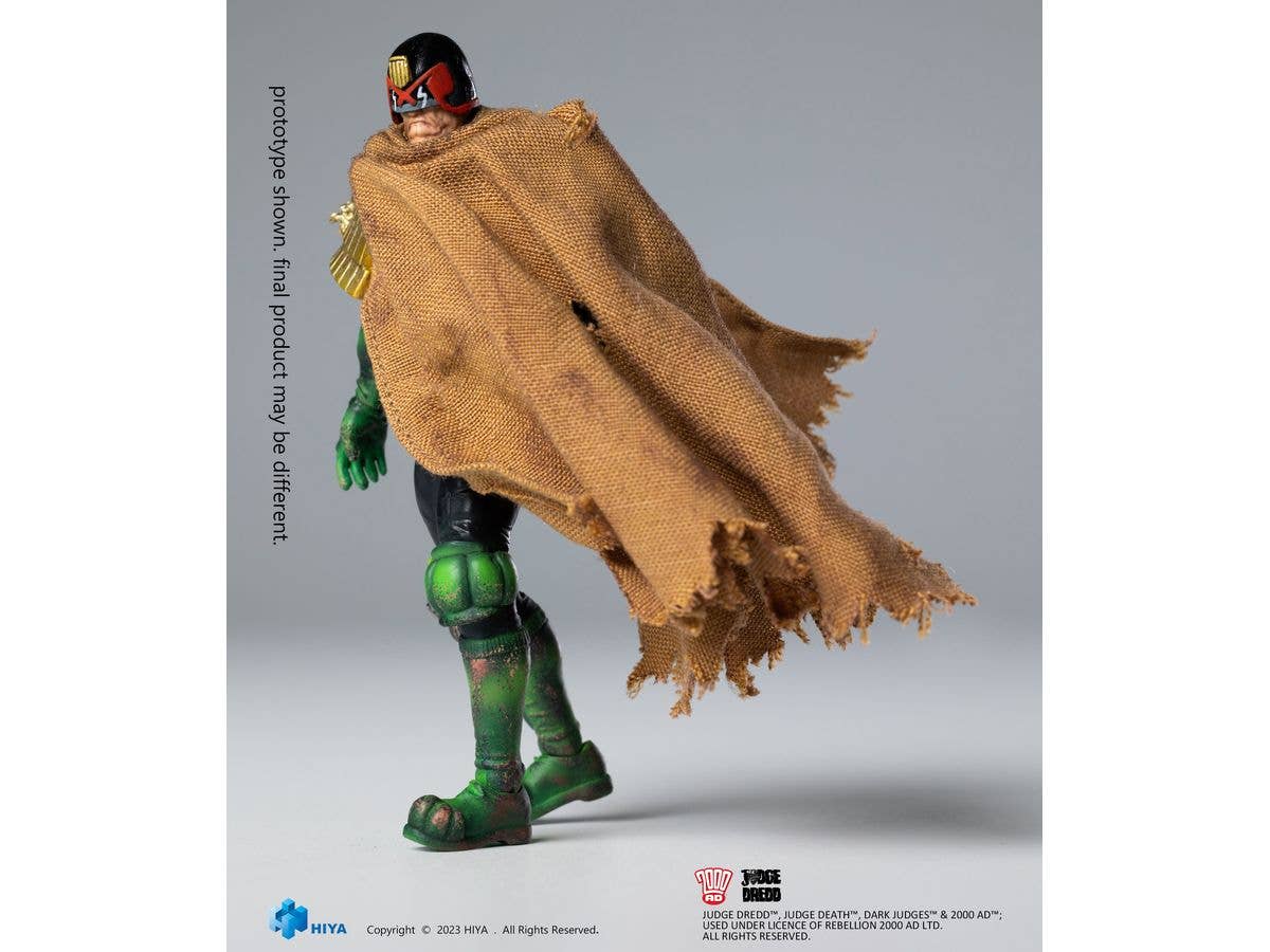 Exquisite Mini Series 1/18 Scale JUDGE DREDD Cursed Earth Judge Dredd - Image 4