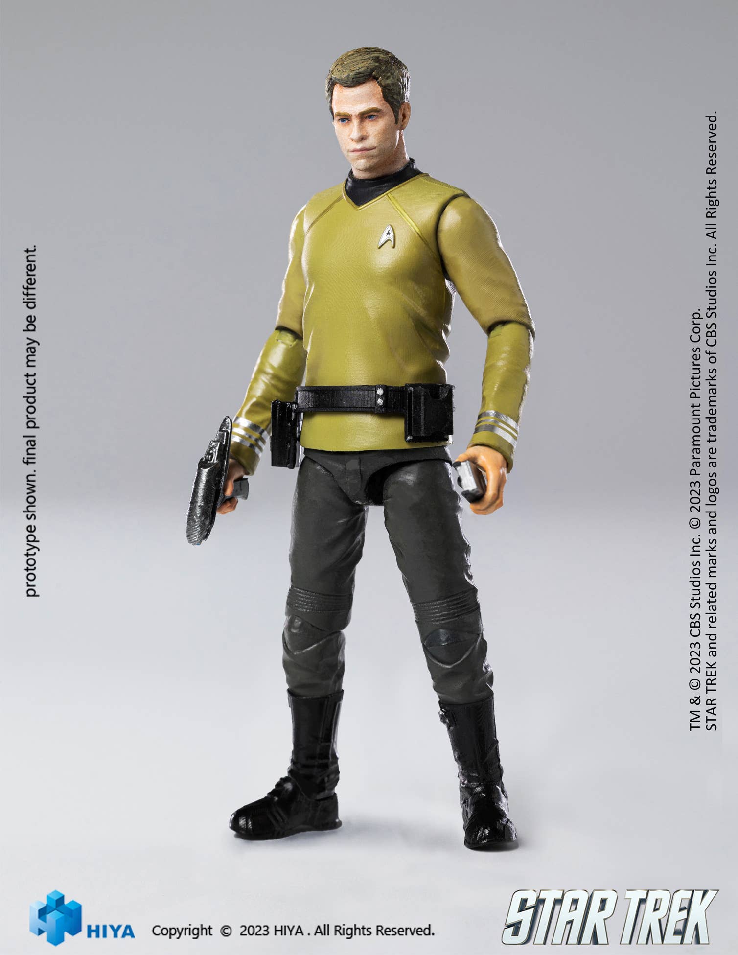 Exquisite Mini Series 1/18 Scale STAR TREK 2009 Kirk Action Figure