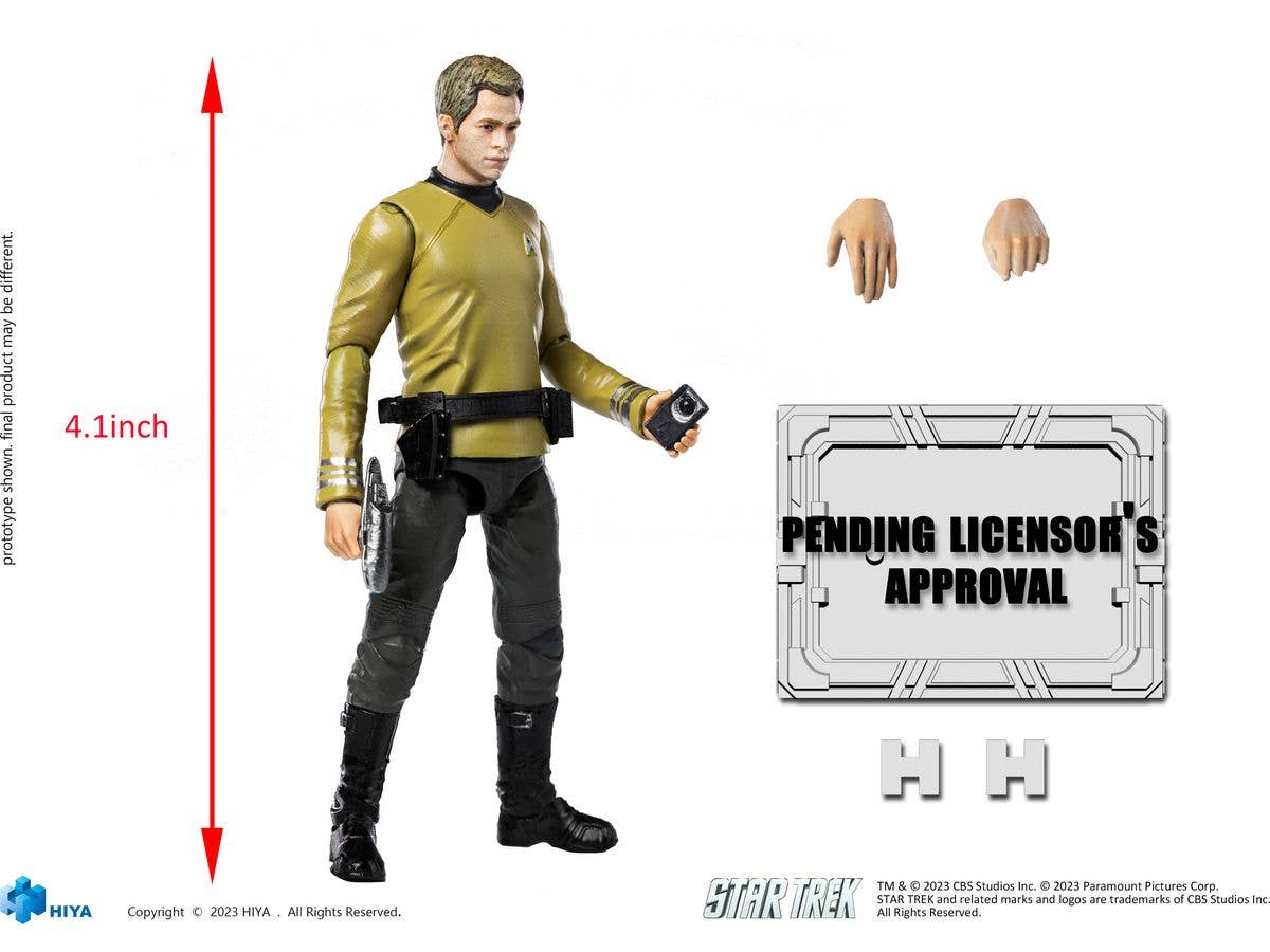 Exquisite Mini Series 1/18 Scale STAR TREK 2009 Kirk Action Figure - Image 2