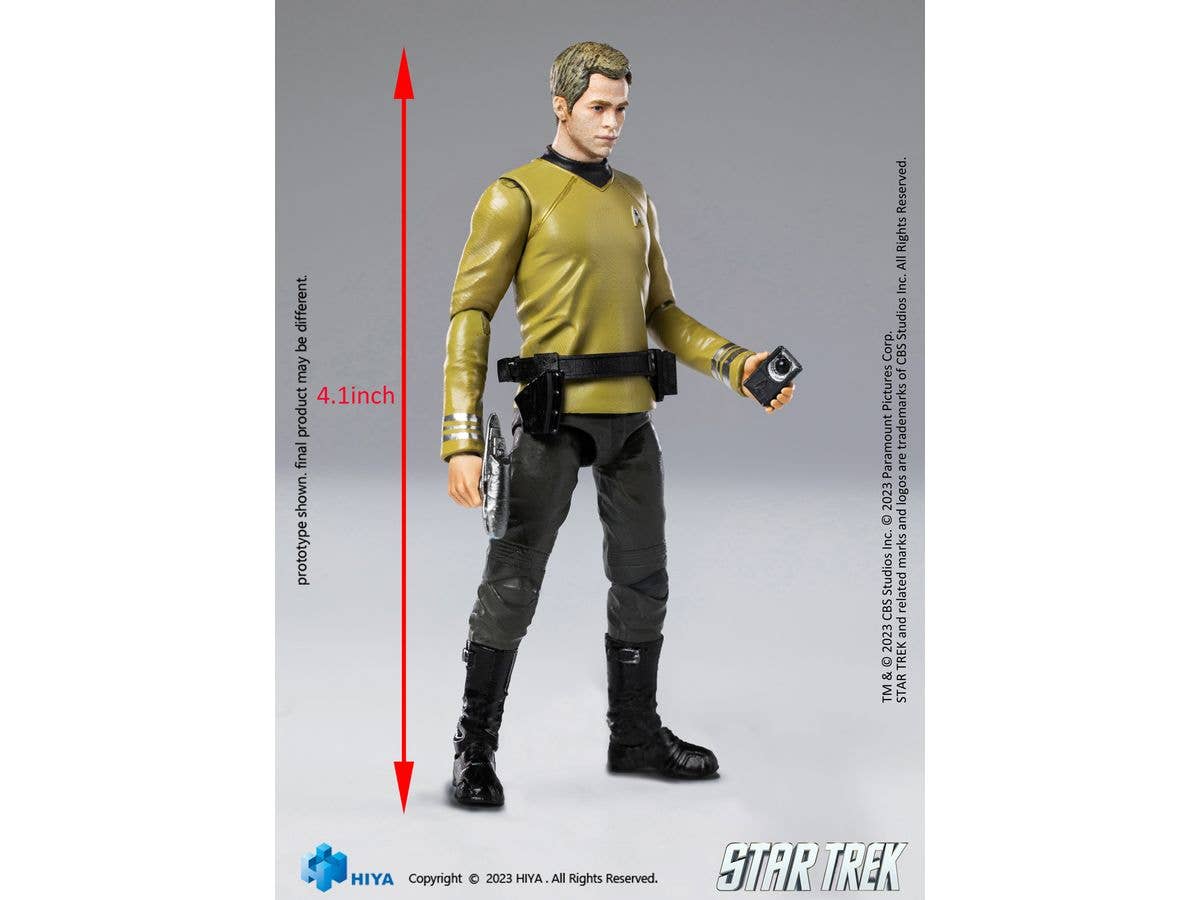 Exquisite Mini Series 1/18 Scale STAR TREK 2009 Kirk Action Figure - Image 7