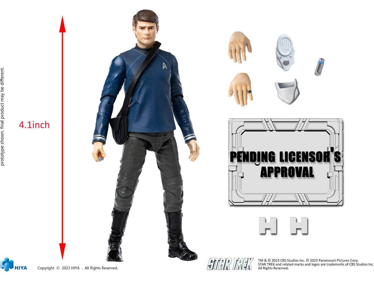 Exquisite Mini Series 1/18 Scale STAR TREK 2009 McCoy Action Figure - Image 2