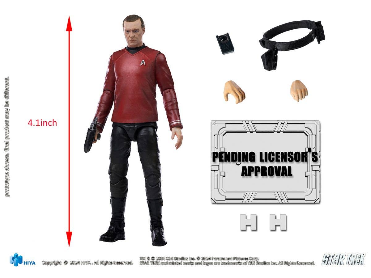 Exquisite Mini Series 1/18 Scale STAR TREK 2009 Scotty - Image 2