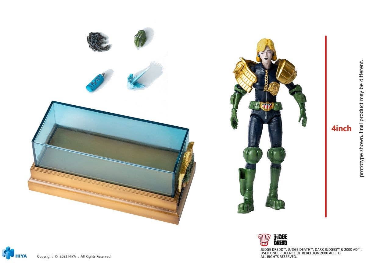 Exquisite Mini Series JUDGE DREDD Hall of Heroes Judge Anderson - Image 2