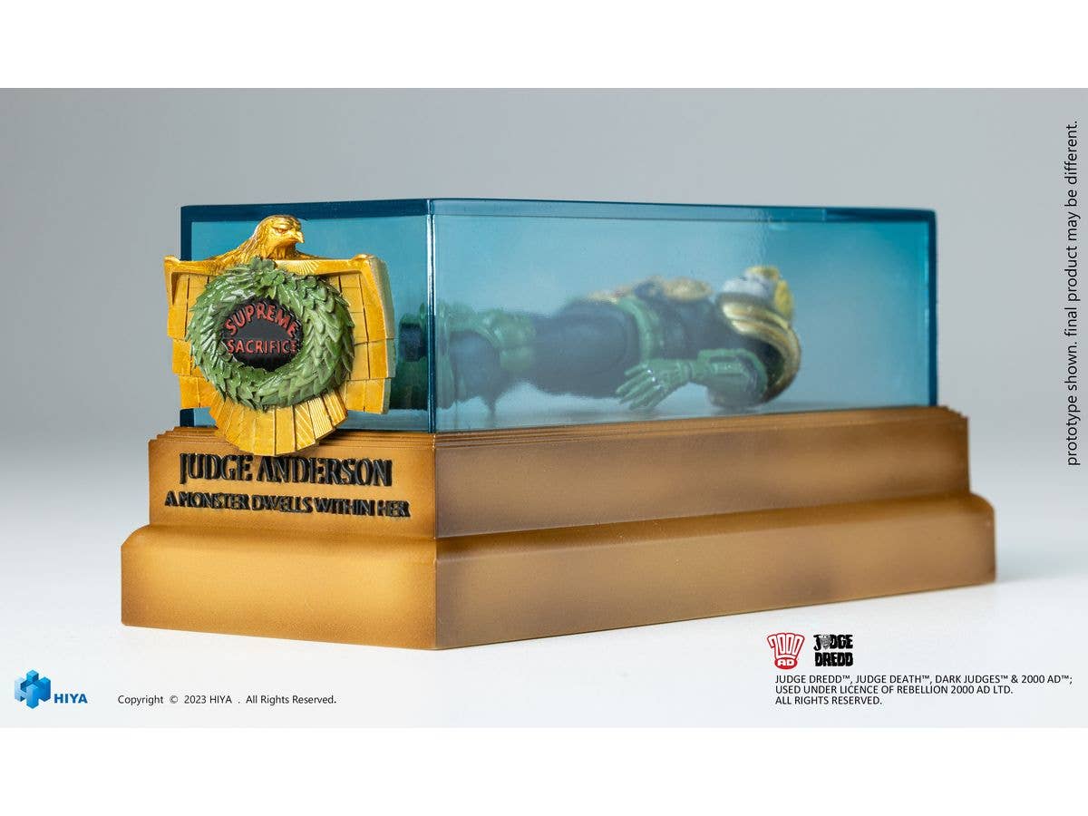 Exquisite Mini Series JUDGE DREDD Hall of Heroes Judge Anderson - Image 3