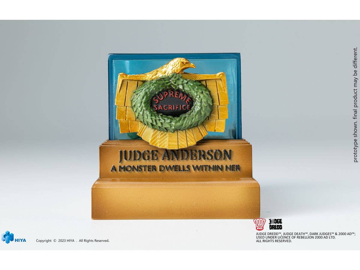 Exquisite Mini Series JUDGE DREDD Hall of Heroes Judge Anderson - Image 4