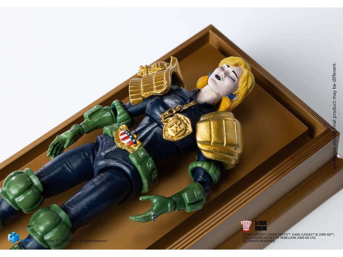 Exquisite Mini Series JUDGE DREDD Hall of Heroes Judge Anderson - Image 5
