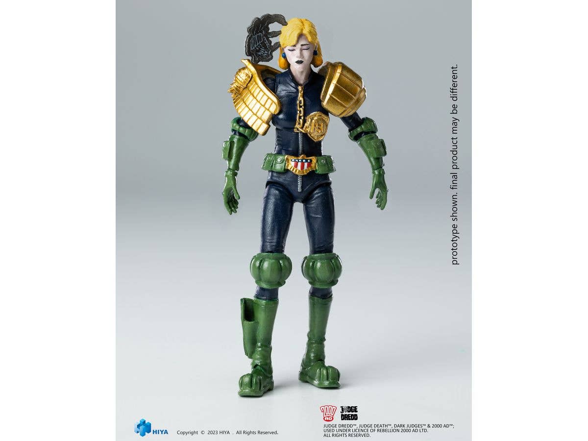 Exquisite Mini Series JUDGE DREDD Hall of Heroes Judge Anderson - Image 8