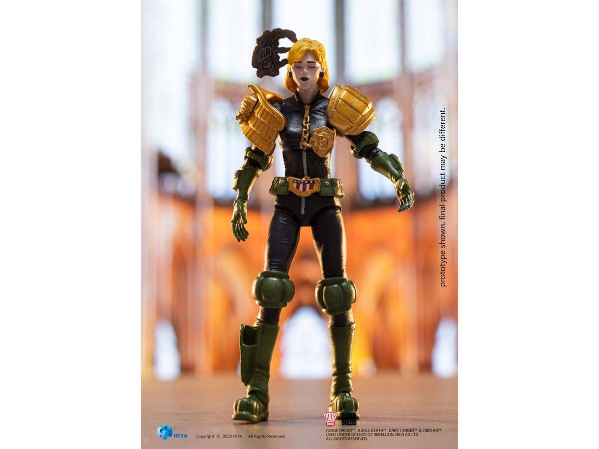 Exquisite Mini Series JUDGE DREDD Hall of Heroes Judge Anderson - Image 9
