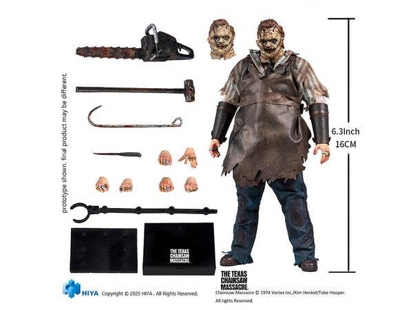 Exquisite Super Series 1/12 Scale 6 Inch Texas Chainsaw Massacre 2003 Thomas Hewitt (Limited) - Image 4
