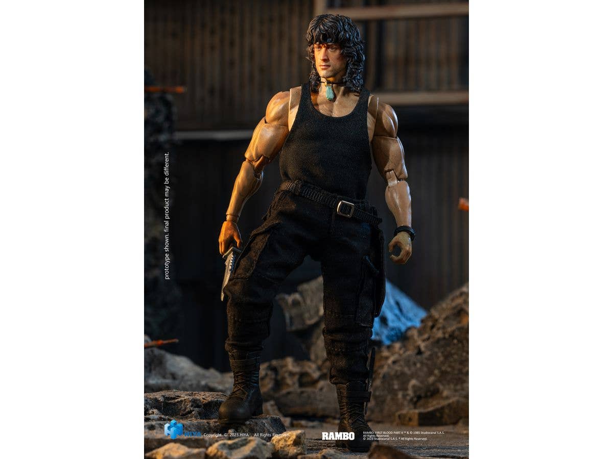 Exquisite Super Series 1/12 Scale FIRST BLOOD Part III Rambo - Image 5
