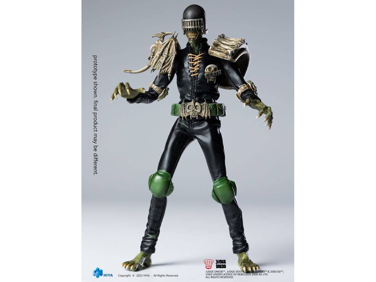Exquisite Super Series JUDGE DREDD Judge Death Action Figure - Image 6