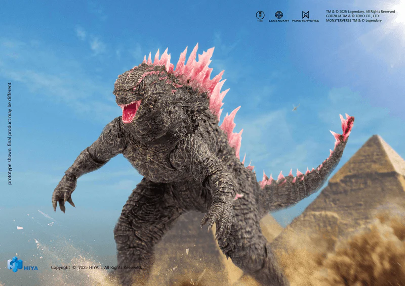 HIYA Exquisite Basic Series None Scale 6 Inch Godzilla x Kong The New Empire Godzilla Heat Ray Godzilla Evolved Ver. Action Figure - Image 11