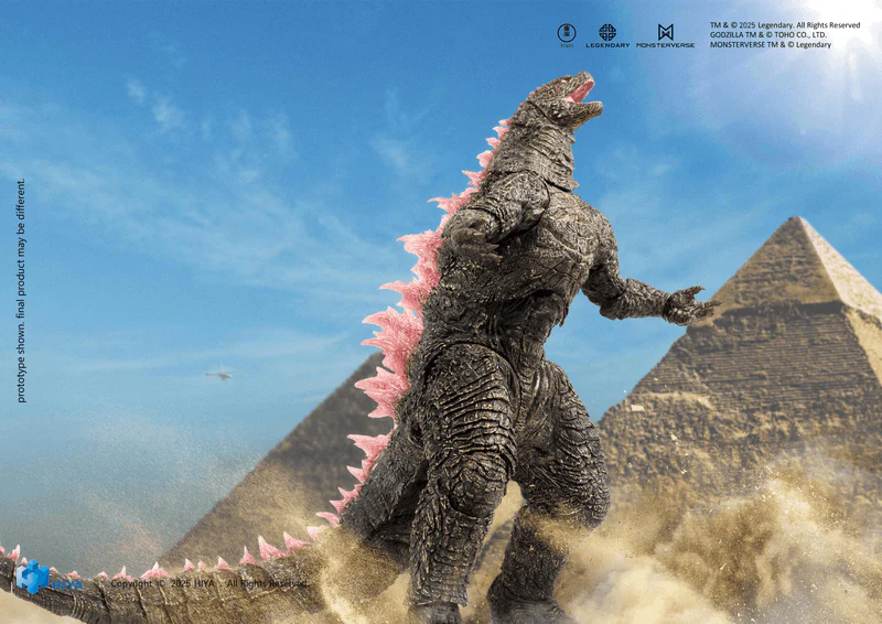 HIYA Exquisite Basic Series None Scale 6 Inch Godzilla x Kong The New Empire Godzilla Heat Ray Godzilla Evolved Ver. Action Figure - Image 3