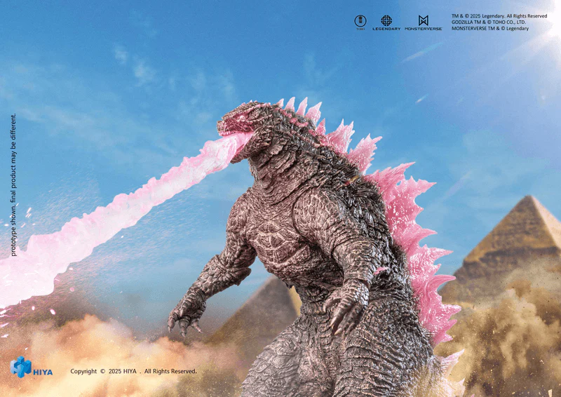 HIYA Exquisite Basic Series None Scale 6 Inch Godzilla x Kong The New Empire Godzilla Heat Ray Godzilla Evolved Ver. Action Figure - Image 5