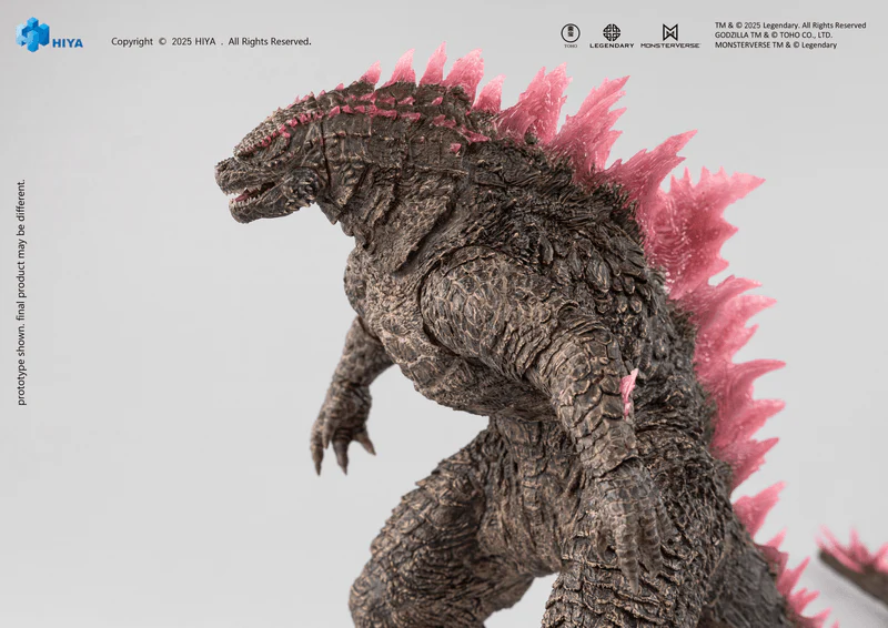 HIYA Exquisite Basic Series None Scale 6 Inch Godzilla x Kong The New Empire Godzilla Heat Ray Godzilla Evolved Ver. Action Figure - Image 9