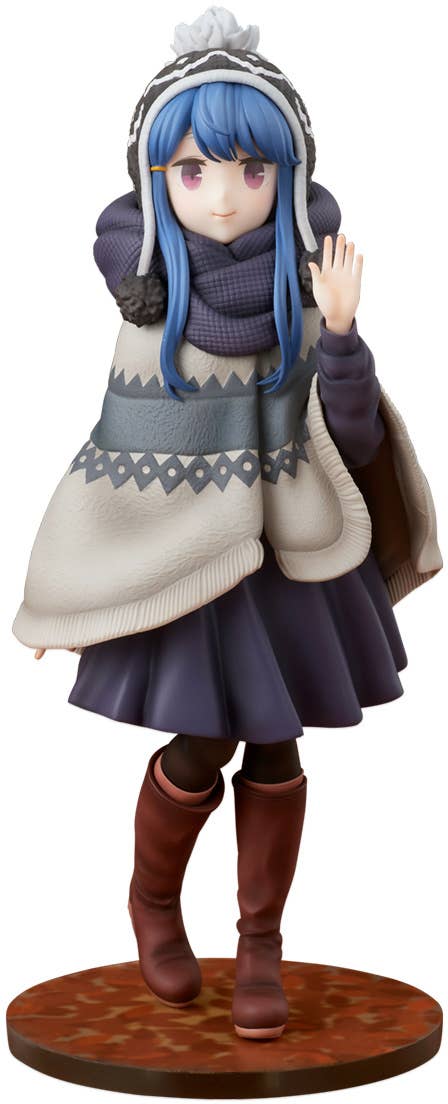 Laid-Back Camp 1/7 Rin Shima Lake Shibire Camping ver.