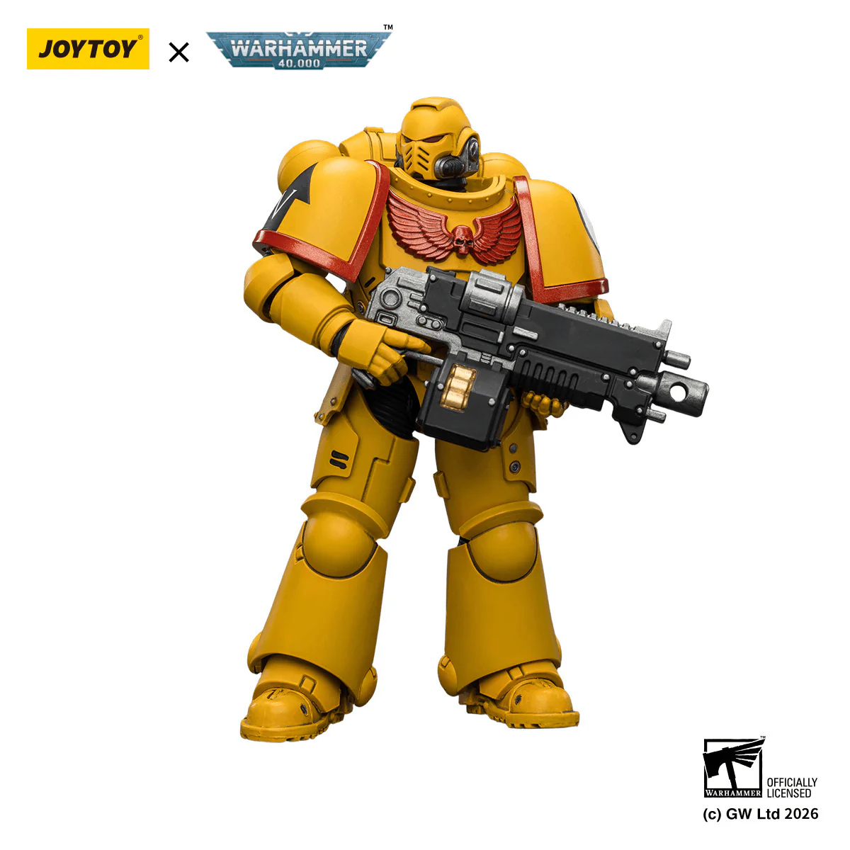 Imperial Fists Intercessor with Bolt Rifle, Bolt Pistol and Chainsword - Image 10