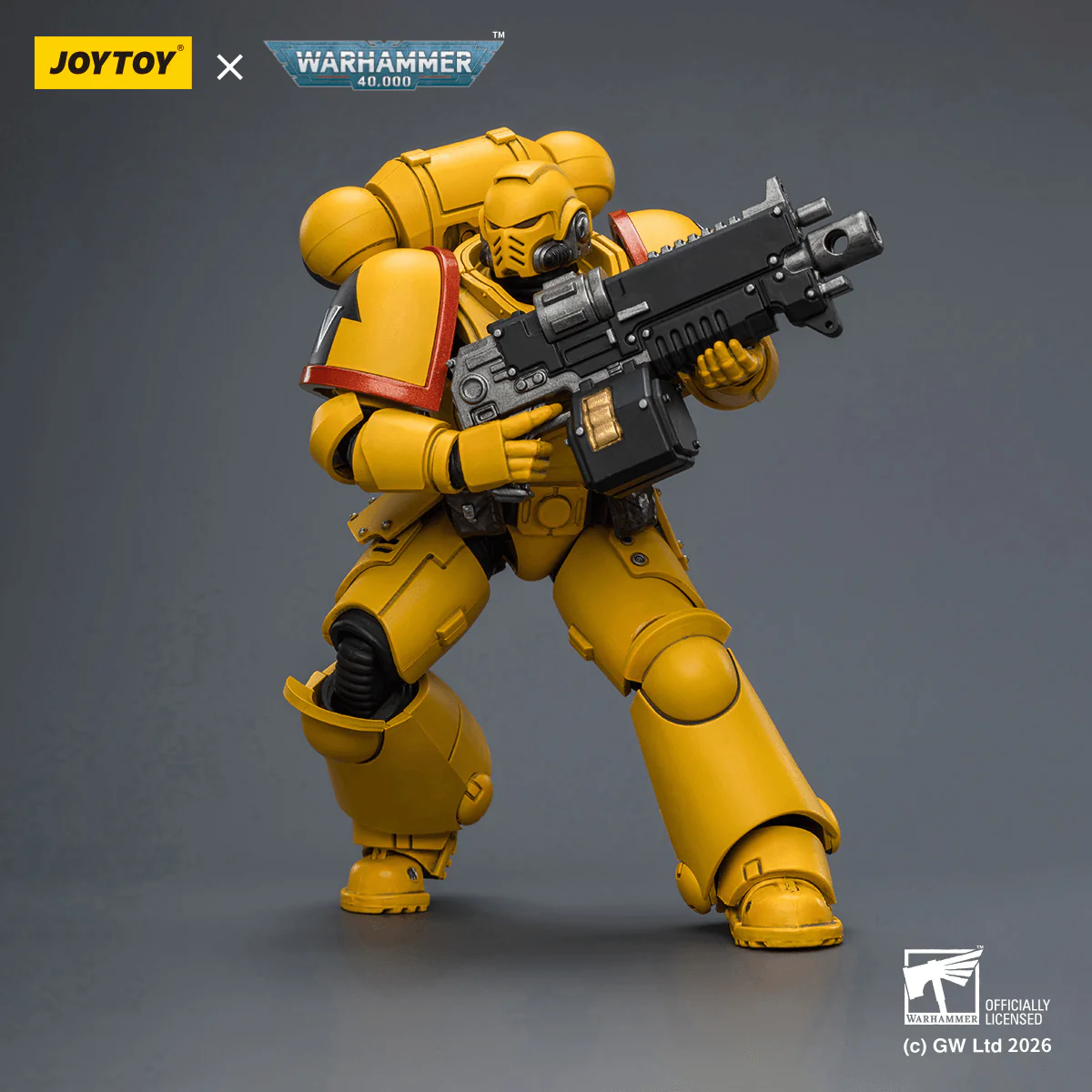 Imperial Fists Intercessor with Bolt Rifle, Bolt Pistol and Chainsword - Image 6
