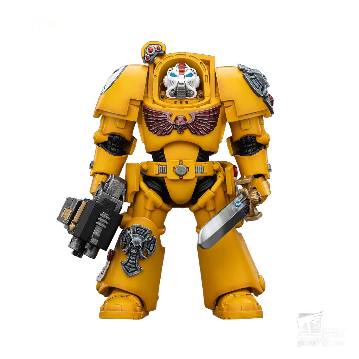 Imperial Fists Terminator 1 with Power Sword and Storm Bolter