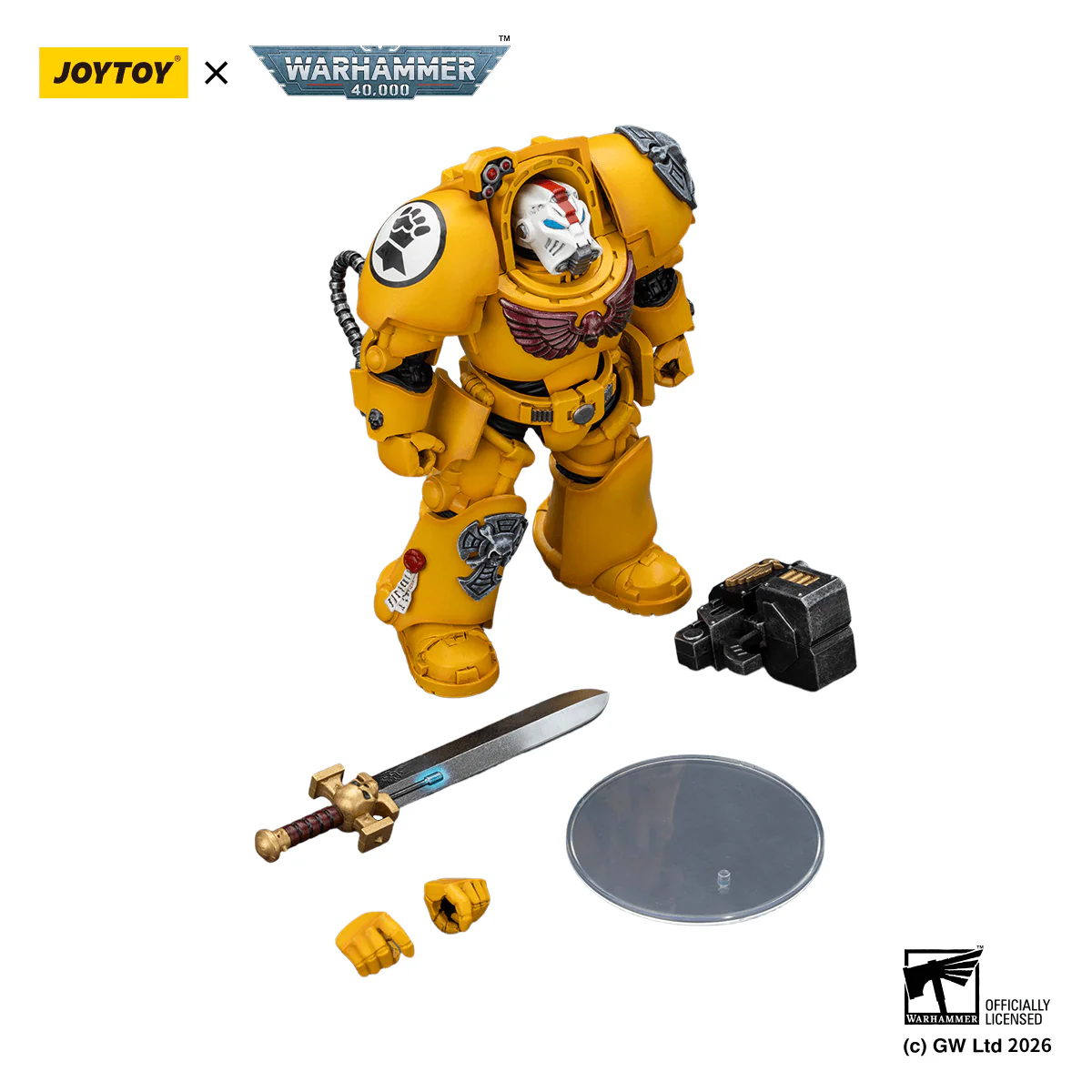 Imperial Fists Terminator 1 with Power Sword and Storm Bolter - Image 11