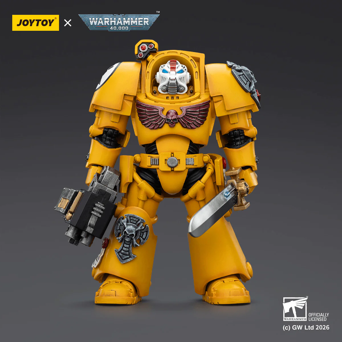 Imperial Fists Terminator 1 with Power Sword and Storm Bolter - Image 2