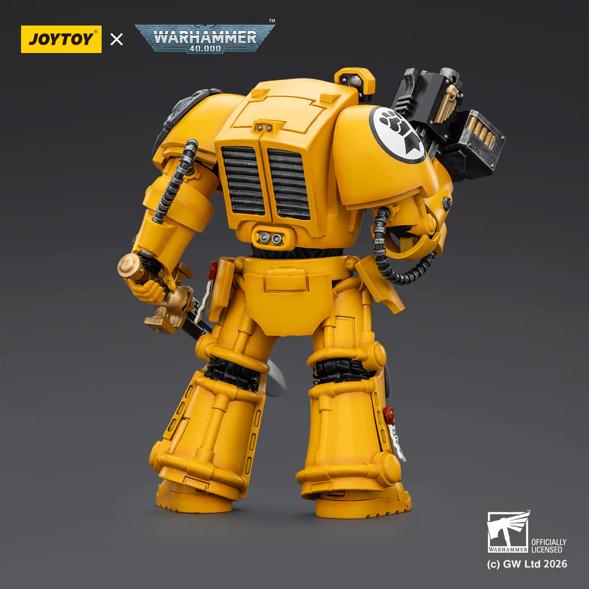 Imperial Fists Terminator 1 with Power Sword and Storm Bolter - Image 3