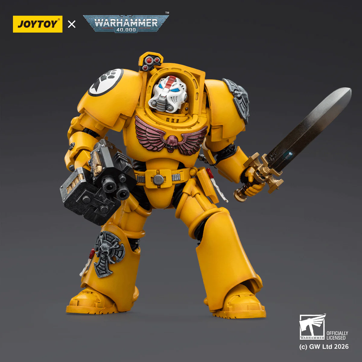 Imperial Fists Terminator 1 with Power Sword and Storm Bolter - Image 4