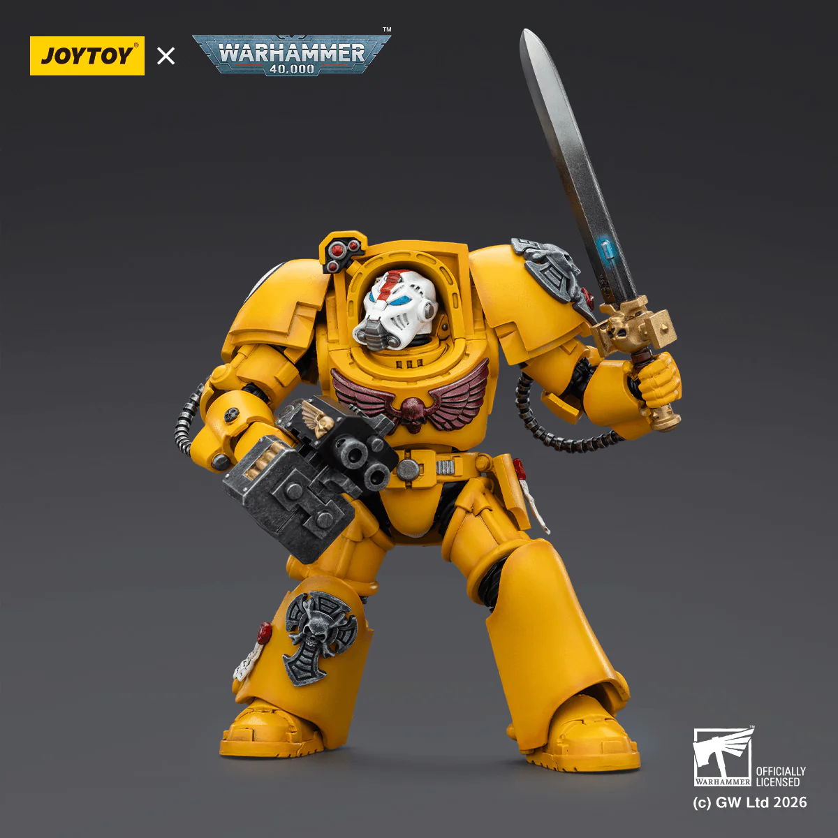 Imperial Fists Terminator 1 with Power Sword and Storm Bolter - Image 5