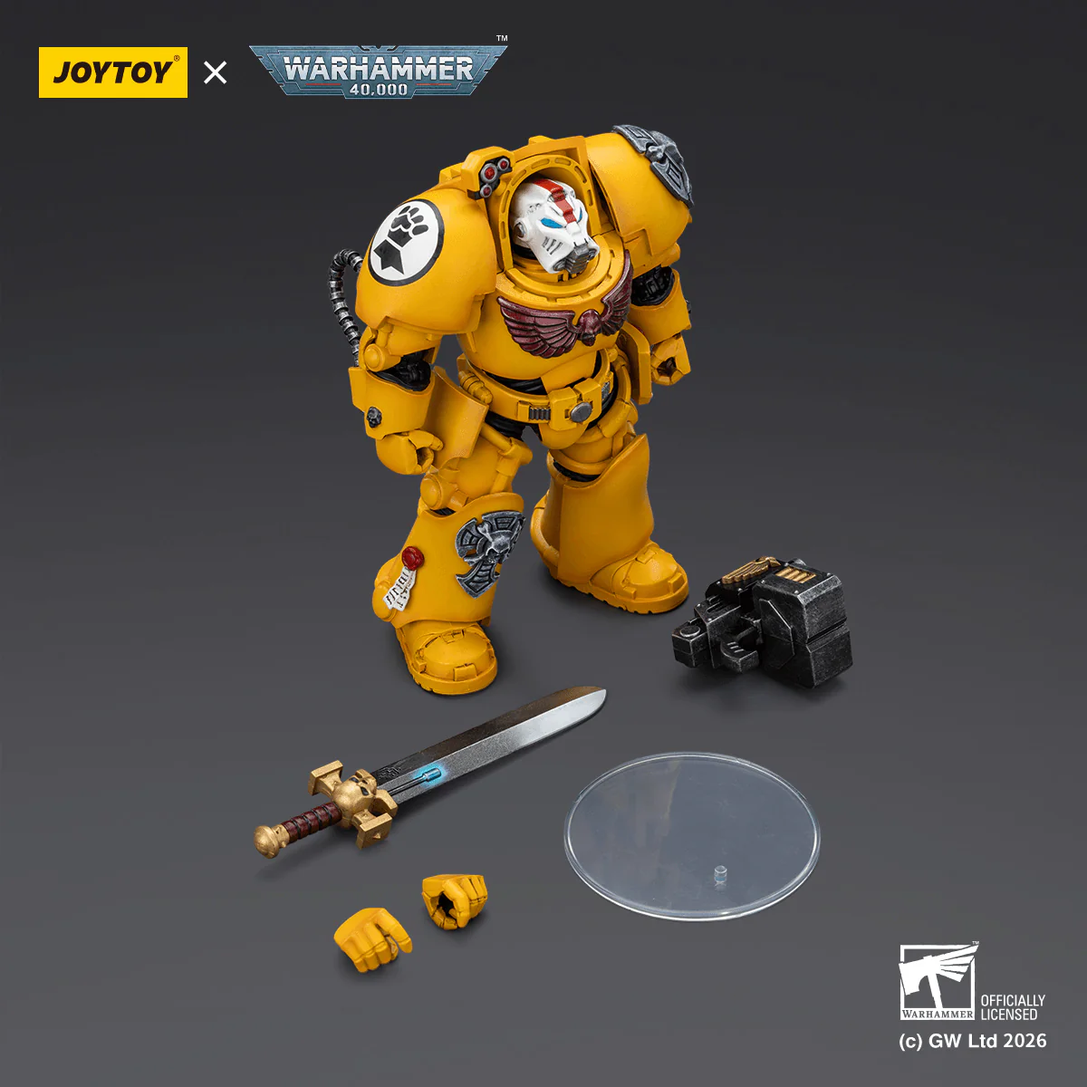 Imperial Fists Terminator 1 with Power Sword and Storm Bolter - Image 6