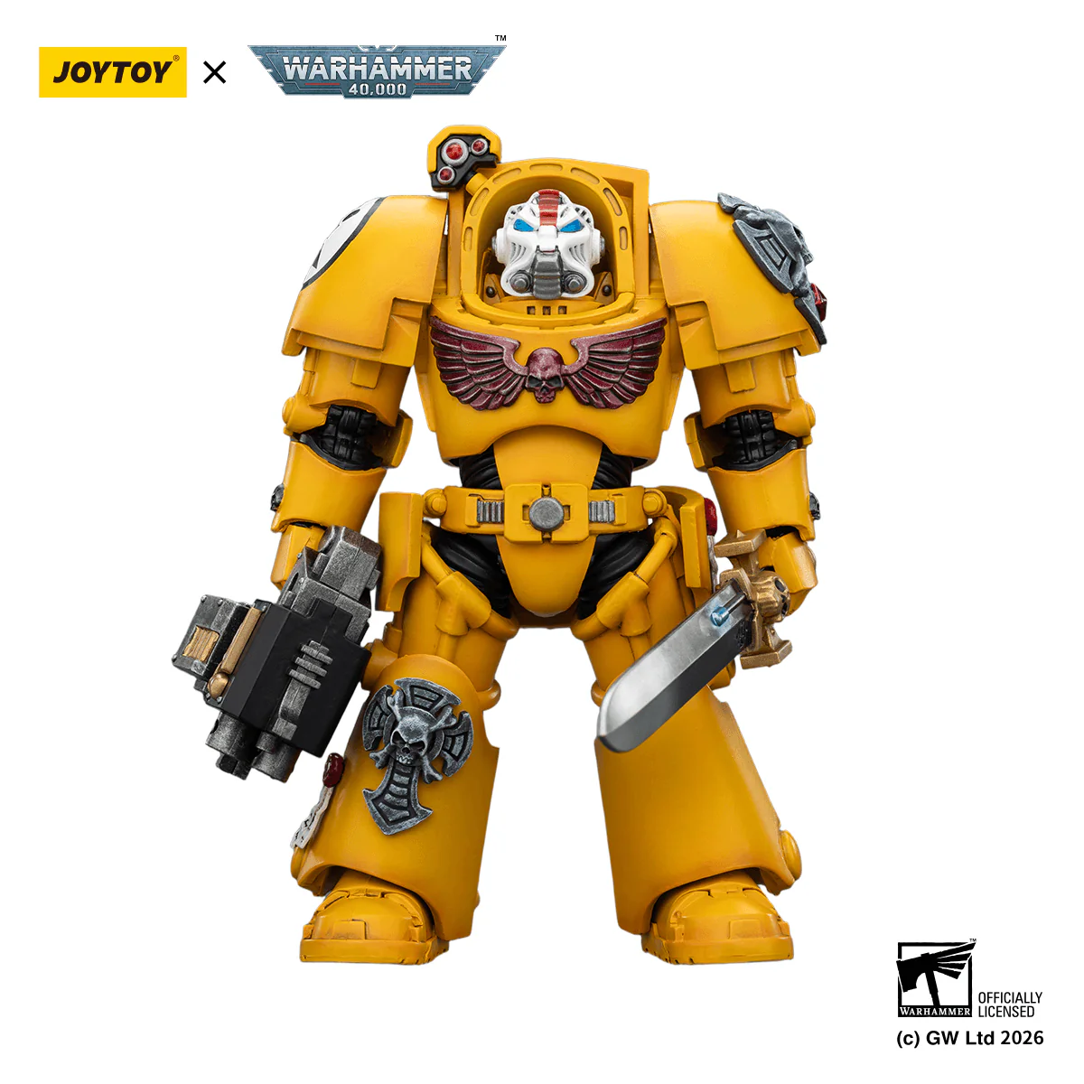 Imperial Fists Terminator 1 with Power Sword and Storm Bolter - Image 7