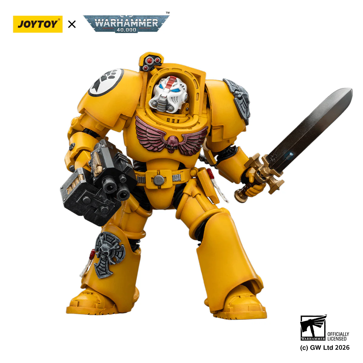 Imperial Fists Terminator 1 with Power Sword and Storm Bolter - Image 9