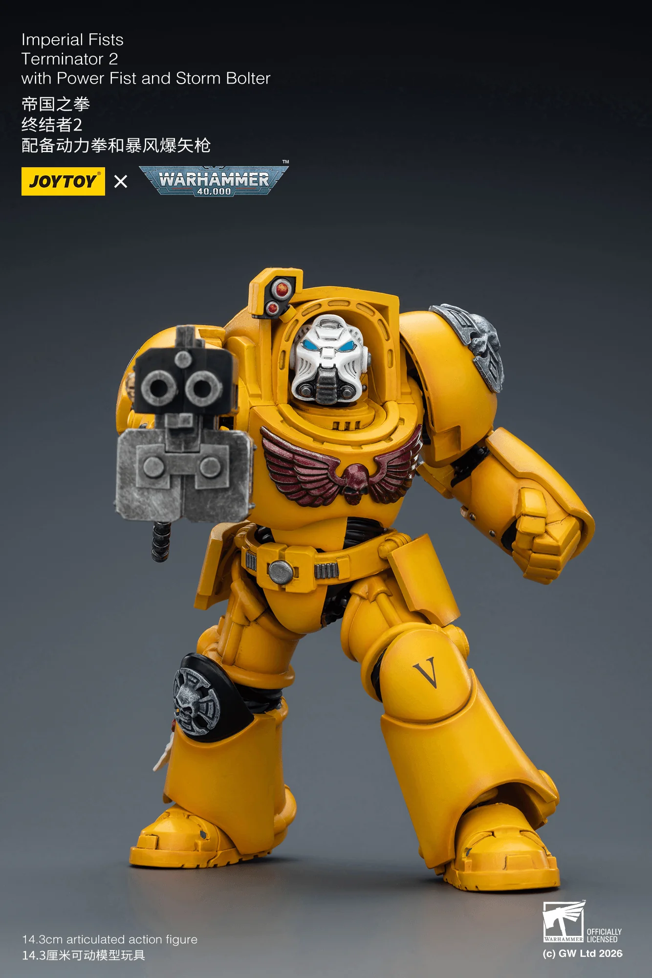 Imperial Fists Terminator 2 with Power Fist and Storm Bolter - Image 4