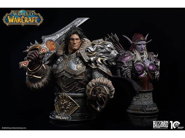 Infinity Studio X Blizzard Varian Wrynn 1/3 Bust Model - Image 8