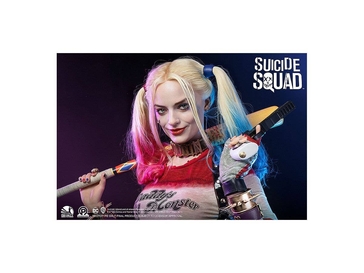 Infinity Studio X Penguin Toys: DX Series Life Size Bust Suicide Squad Harley Quinn - Image 7