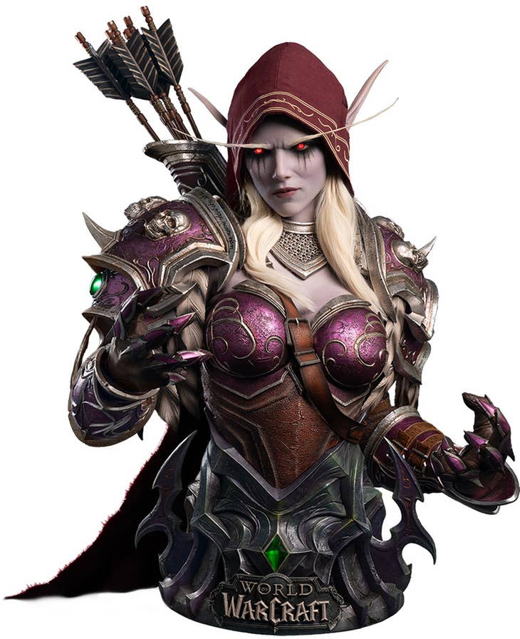Infinity Studio x Blizzard Entertainment World of Warcraft Series Sylvanas Windrunner Life Size Bust