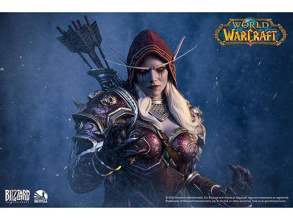 Infinity Studio x Blizzard Entertainment World of Warcraft Series Sylvanas Windrunner Life Size Bust - Image 10