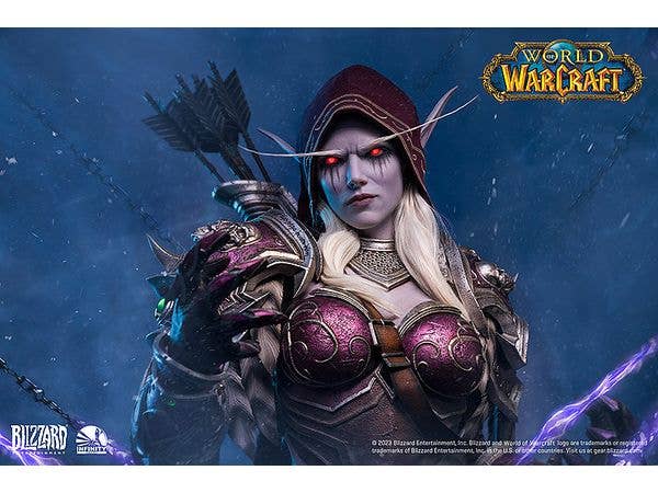 Infinity Studio x Blizzard Entertainment World of Warcraft Series Sylvanas Windrunner Life Size Bust - Image 11